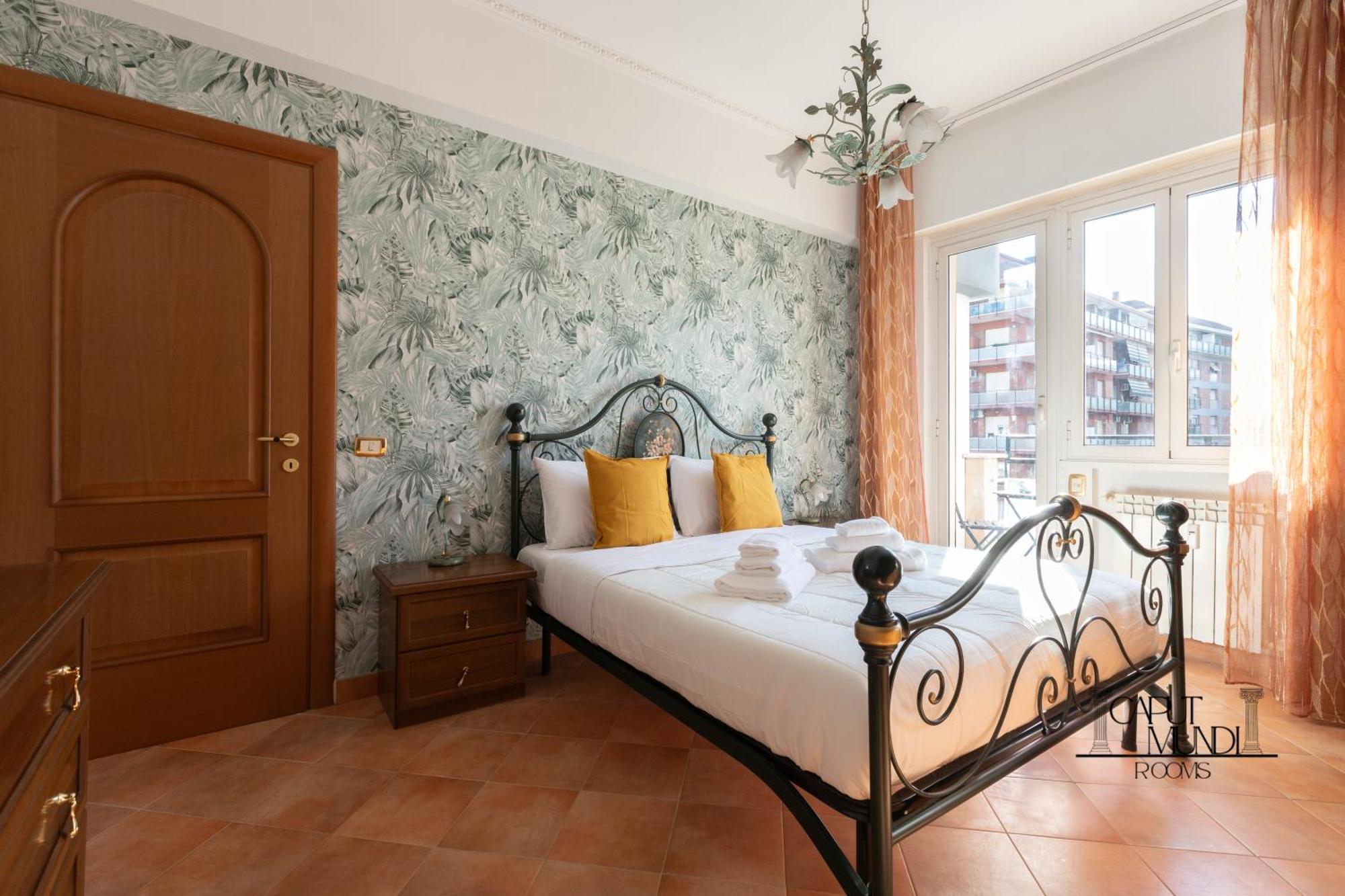 Caput Mundi Rooms - 100Mt To Metro A, Terrace, A-C, 15 Min To Center Rome Exterior photo