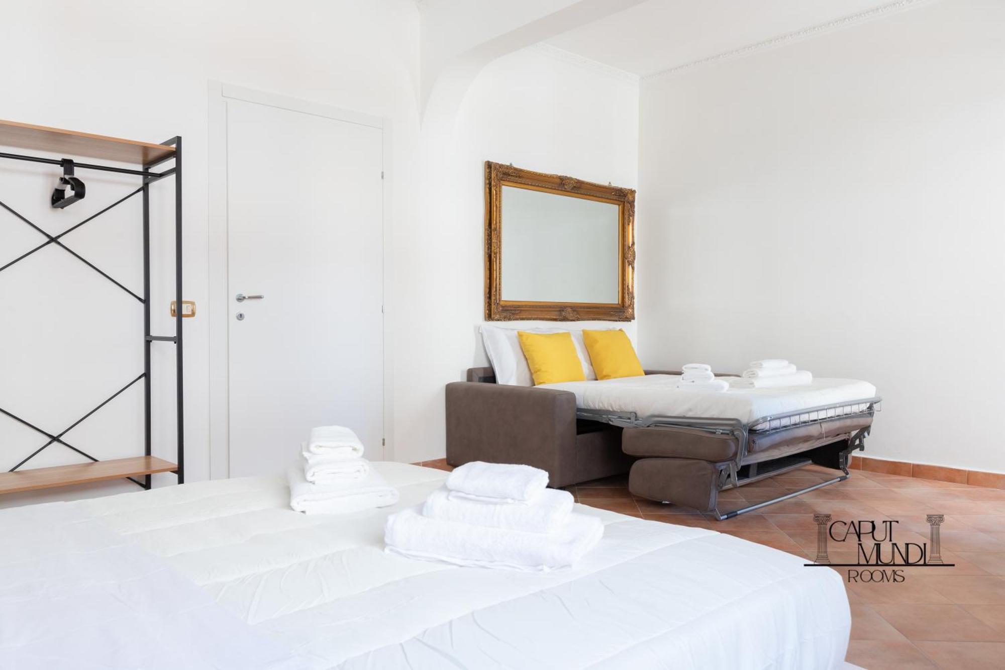 Caput Mundi Rooms - 100Mt To Metro A, Terrace, A-C, 15 Min To Center Rome Exterior photo