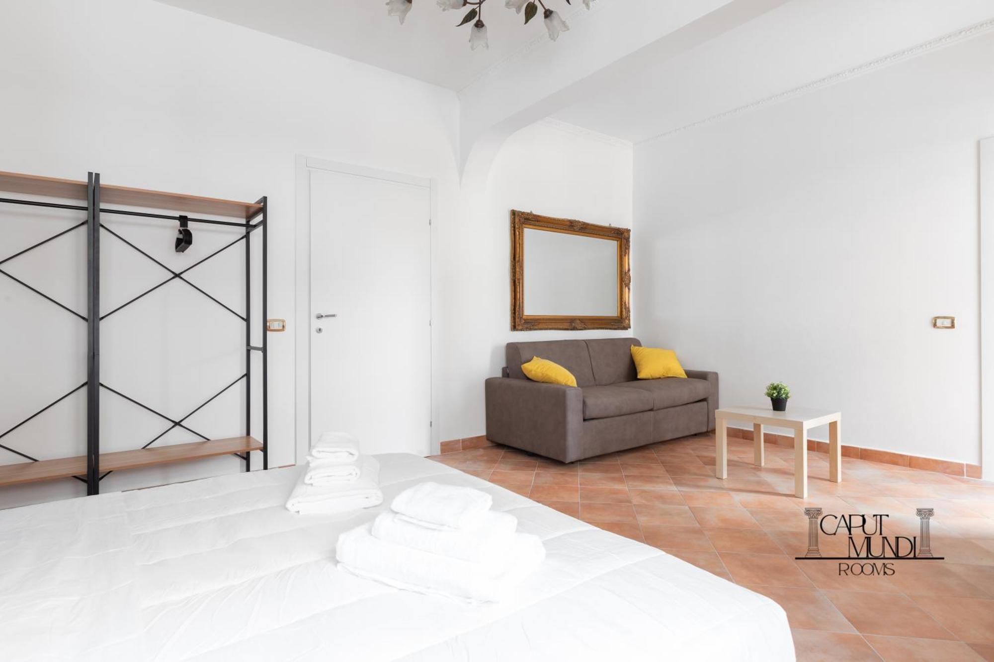 Caput Mundi Rooms - 100Mt To Metro A, Terrace, A-C, 15 Min To Center Rome Exterior photo